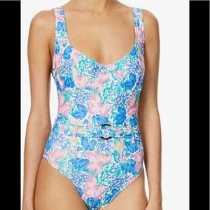 NEW Faithfull the Brand De Joux Jemima Floral Print One Piece Swimsuit